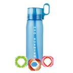 H2O Scented Water Bottle, Blue + 3 Free Pods